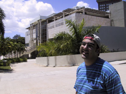 I kept telling Marc to tip his head up so his face wouldn't look so dark. It was so hot, and so sunny.