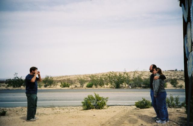 Here's Erik, taking a picture of Millie and Rob. Eventually, you'll probably be able to see the accompanying shot at uberwizard.com.